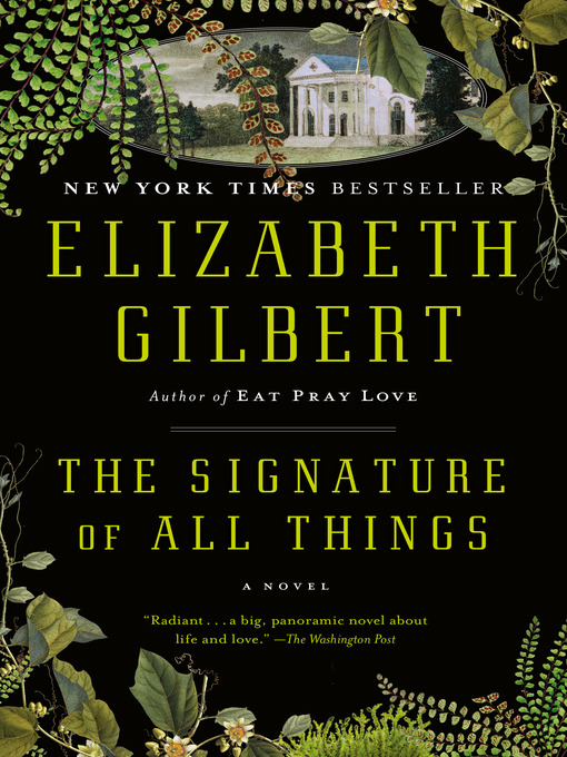 Cover image for The Signature of All Things